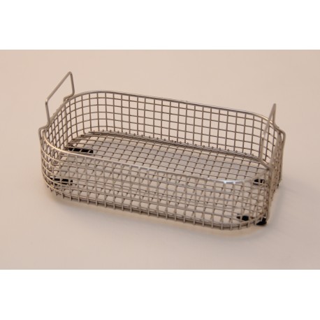 SONICA 2200 rectangular stainless steel basket