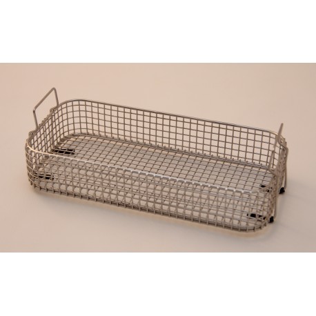 SONICA 2400 rectangular stainless steel basket