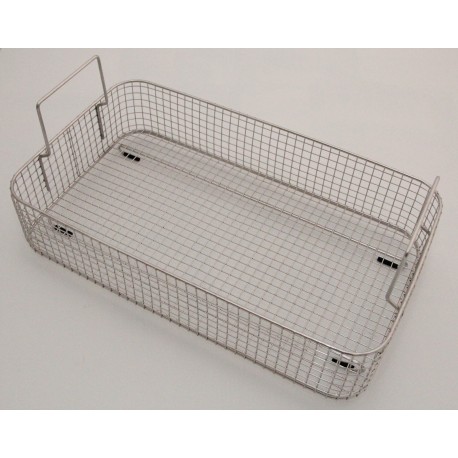 SONICA 5200 rectangular stainless steel basket