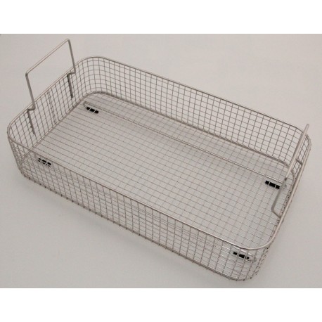 SONICA 5300 rectangular stainless steel basket