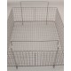 SONICA 90L rectangular stainless steel basket