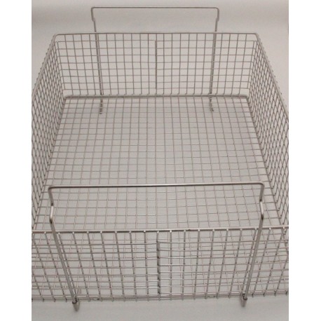 SONICA 90L rectangular stainless steel basket