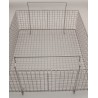 SONICA 90L cestello rett. acciaio inox