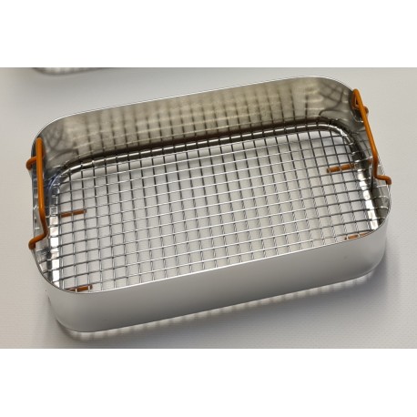 SONICA 2200 rectangular stainless steel basket NV