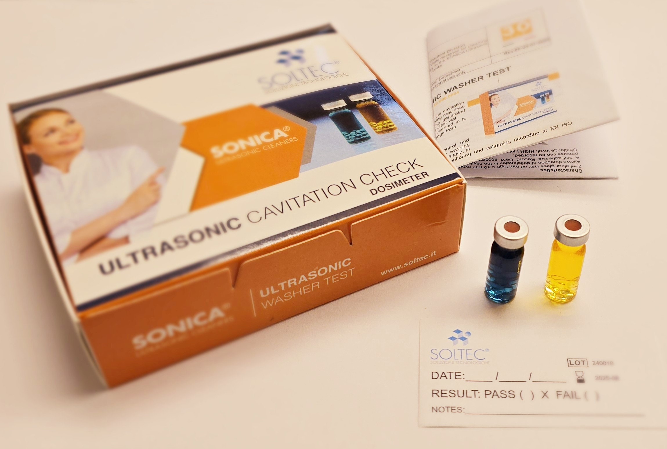 SONICA Ultrasonic cavitation check dosimeter